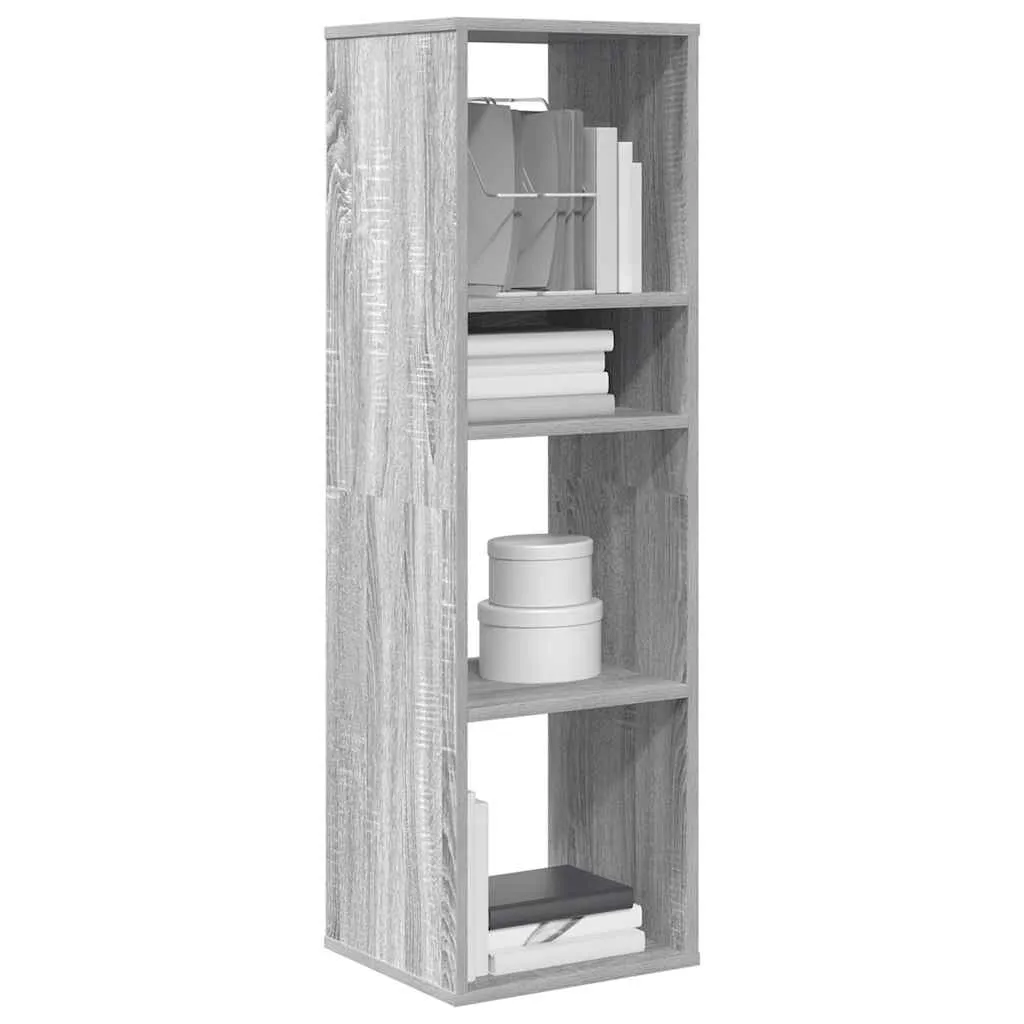 vidaxl ormarić za knjige boja hrasta 34x31x112 cm konstruirano drvo - slika 1