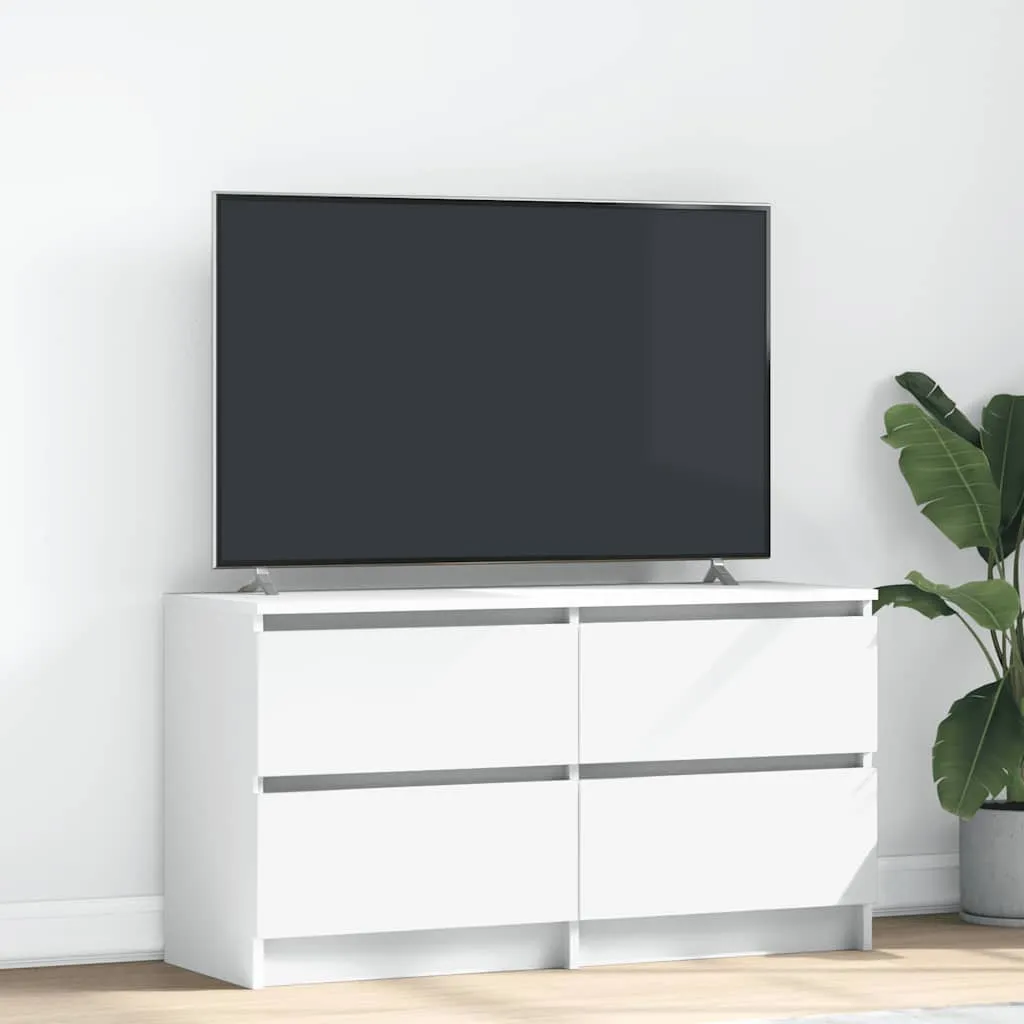 vidaxl tv ormarić bijeli 100x35x54 cm od konstruiranog drva - slika 1