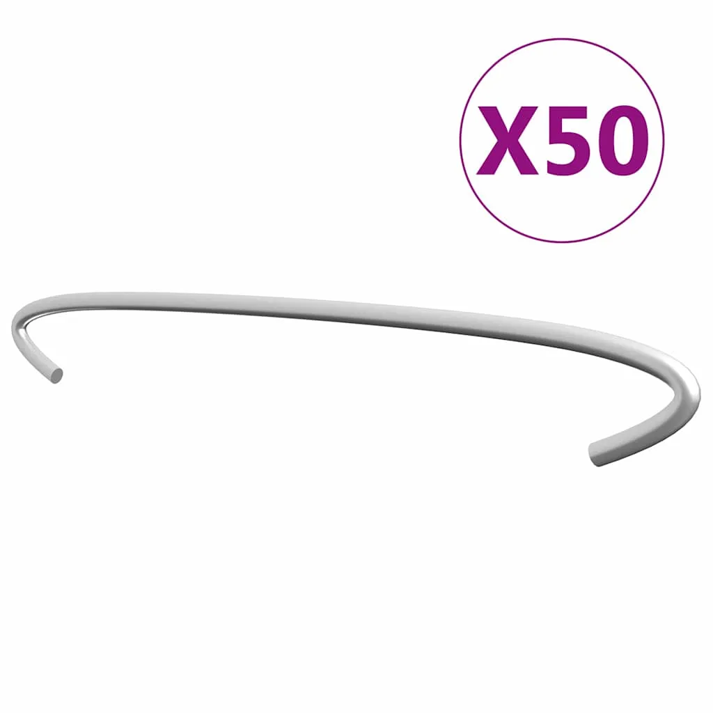 vidaXL Gabionske kuke 50 kom od pocinčanog čelika 40 cm - Venlo