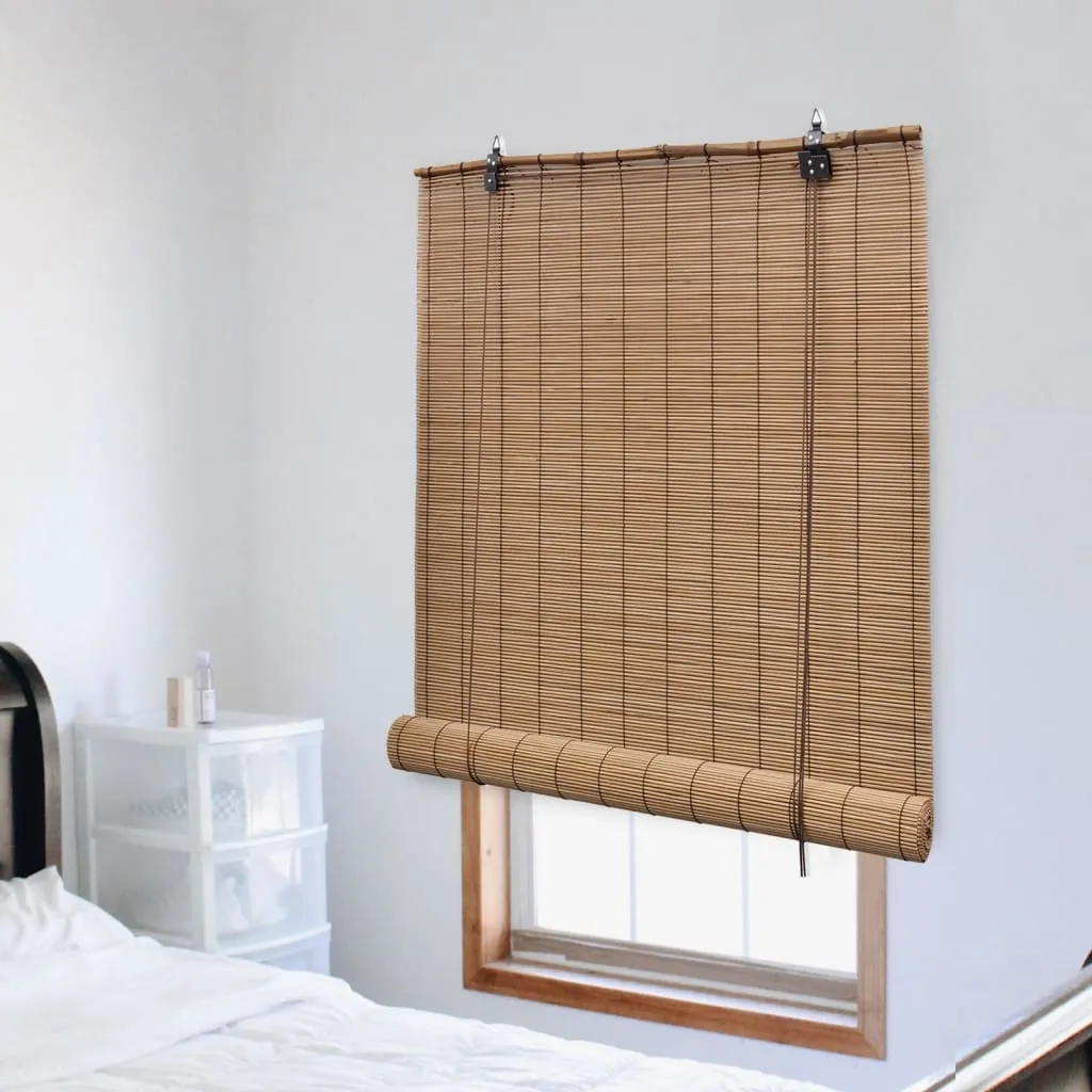 vidaXL Roleta od bambusa 100 x 220 cm smeđa - Venlo