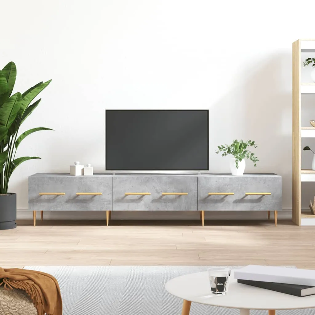 vidaXL TV ormarić boja betona 150 x 36 x 30 cm od konstruiranog drva - Venlo