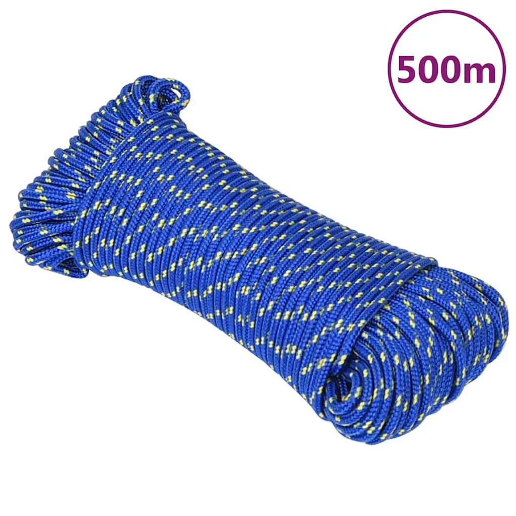 vidaxl brodski konop plavi 3 mm 500 m od polipropilena - slika 1