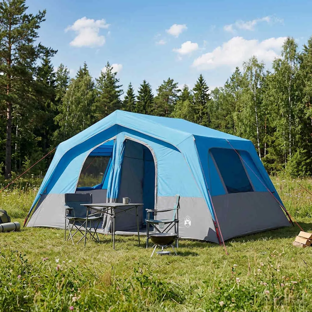 vidaxl obiteljski šator 533 x 312 x 230 cm plava - slika 1