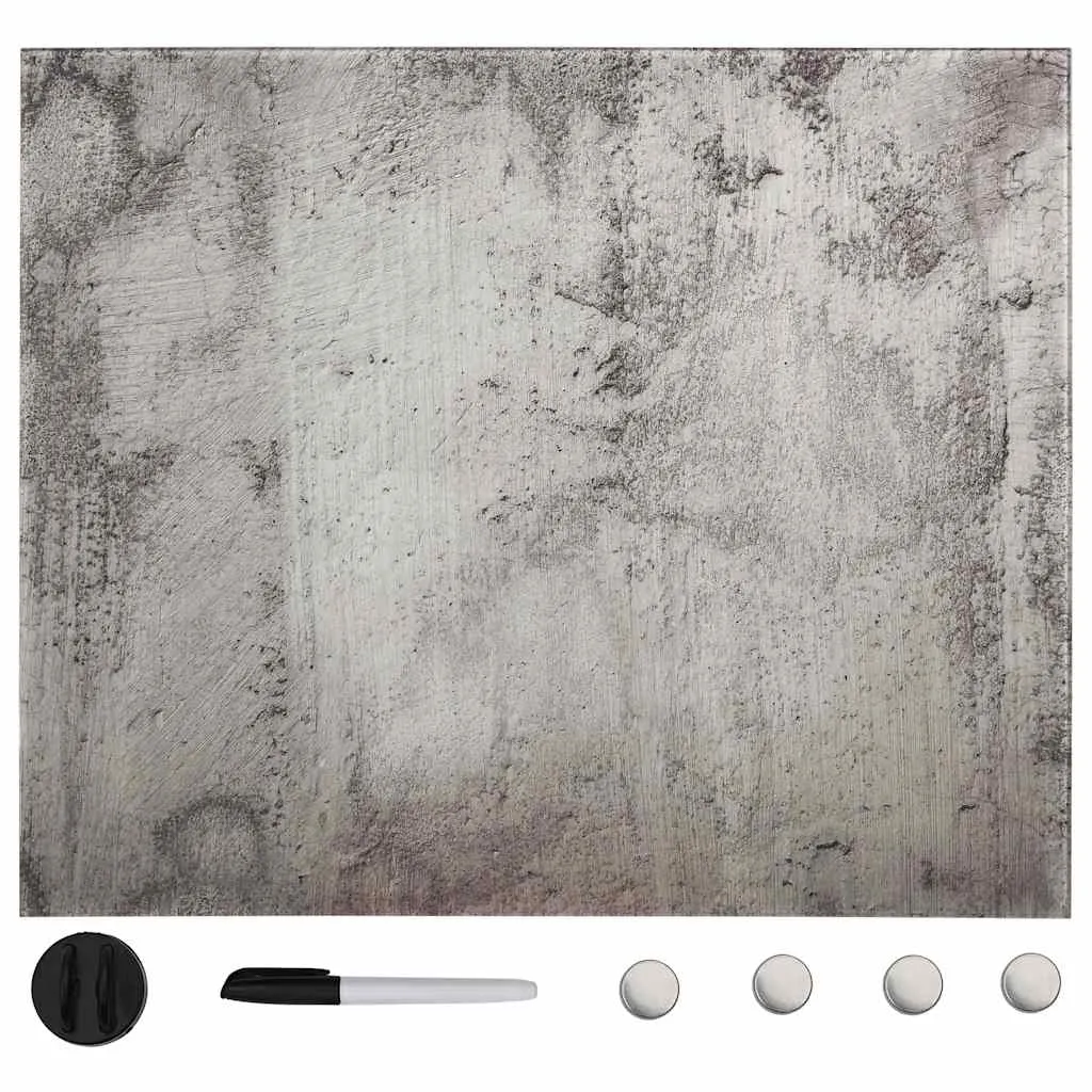 vidaXL Zidna magnetna ploča od stakla 60 x 60 cm - Venlo