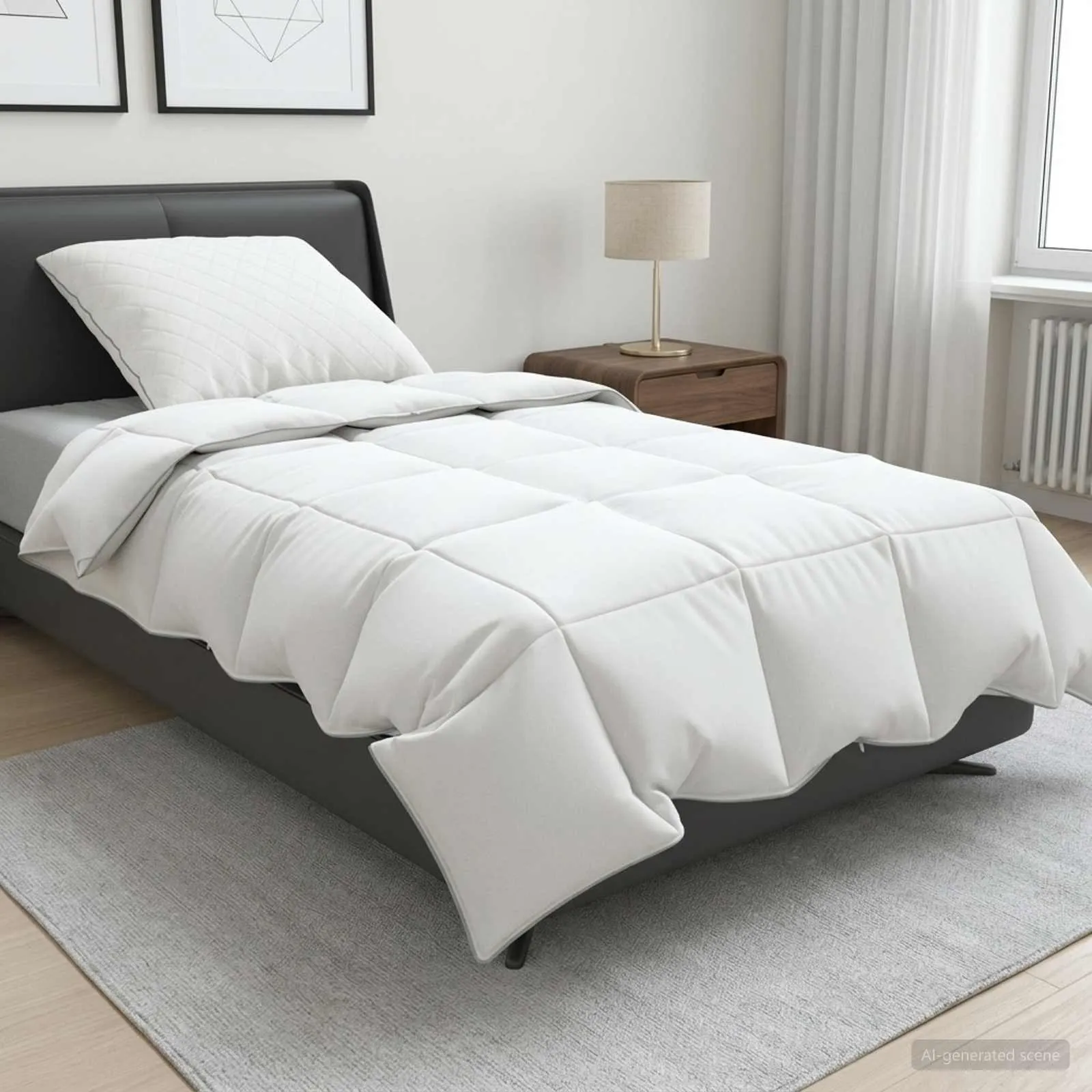 vidaXL 90% guska dol set FULDA 2 kom. 135 x 200 cm Ljeto 100 GSM - Venlo