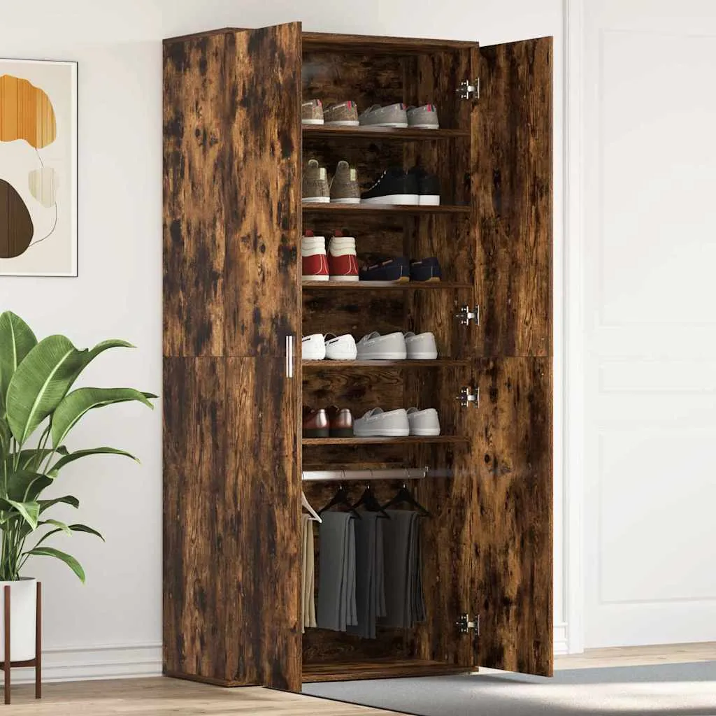 vidaXL Ormar za cipele 80 x 39 x 178 cm Konstruirano drvo - Venlo
