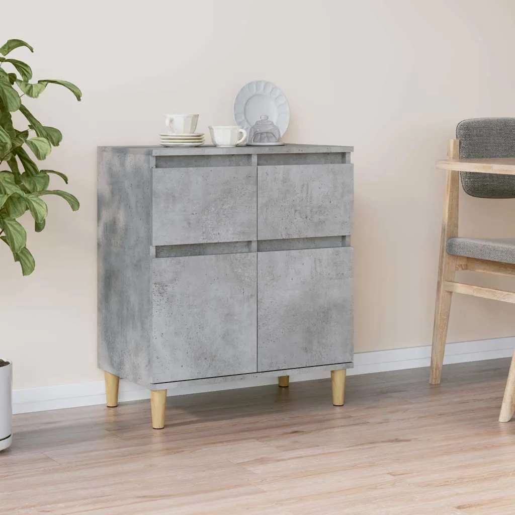vidaXL Komoda siva boja betona 60x35x70 cm od konstruiranog drva - Venlo