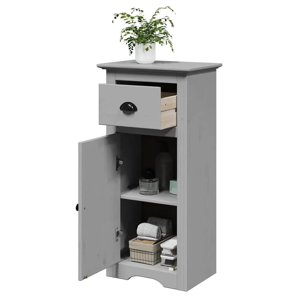 vidaxl kupaonski ormarić "bodo" sivi 44x30x90 cm - slika 1