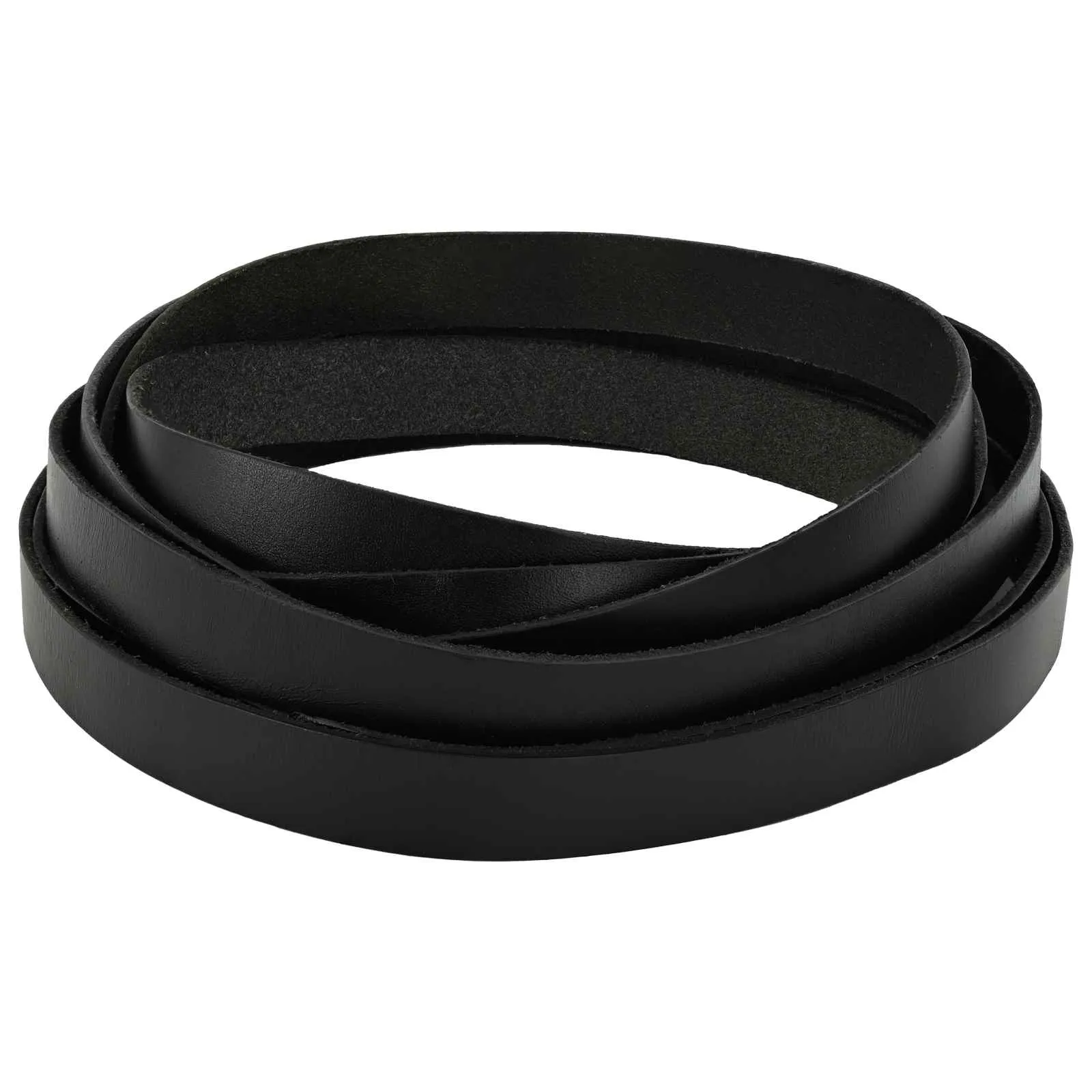 vidaxl kožni remen 1 crna 1000 x 2 cm koža - slika 1