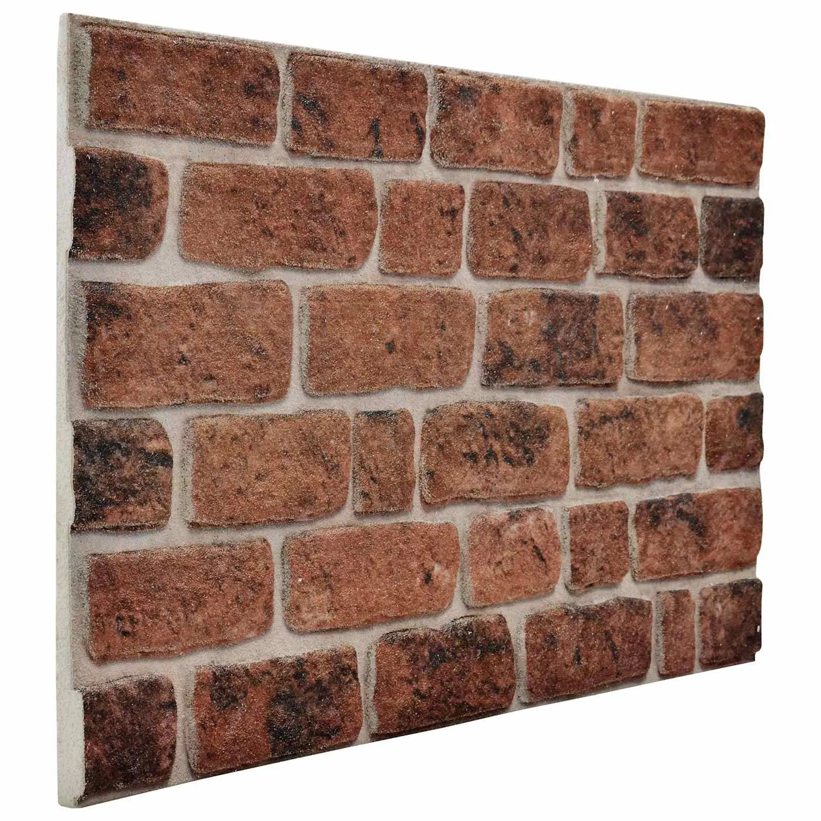 vidaXL Zidne panele 10 kom. 100 x 50 cm Smeđi cigla EPS pjena - Venlo