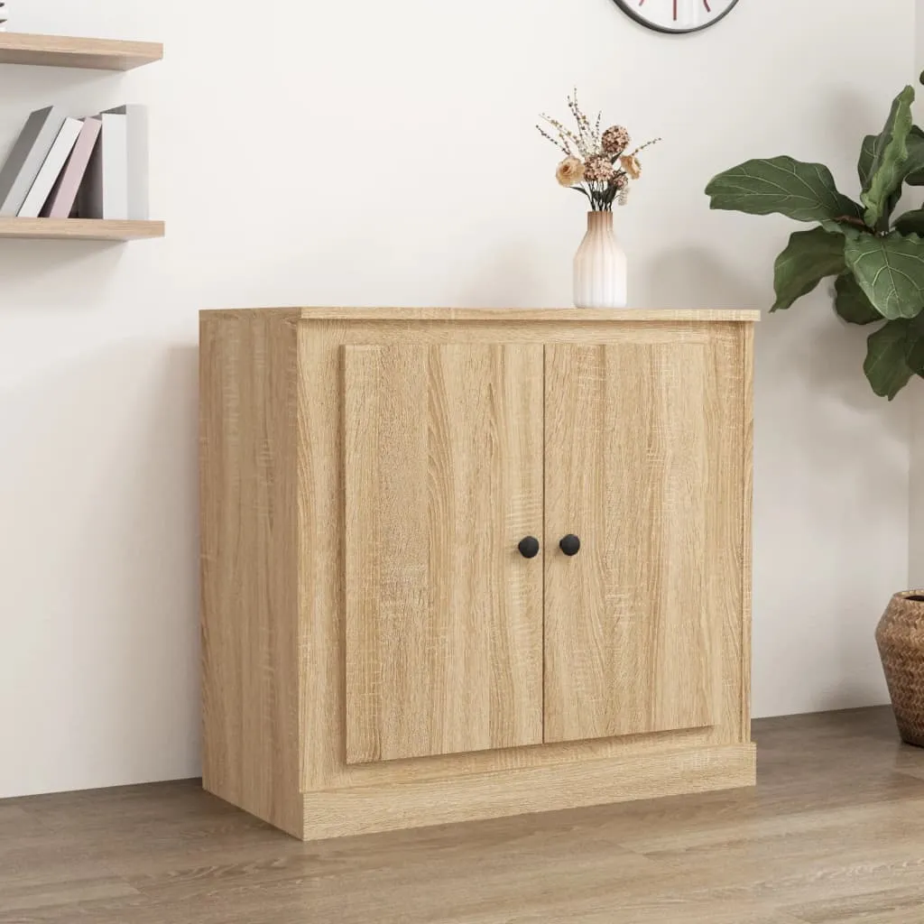 vidaXL Komoda boja hrasta sonome 70x35,5x67,5 cm konstruirano drvo - Venlo