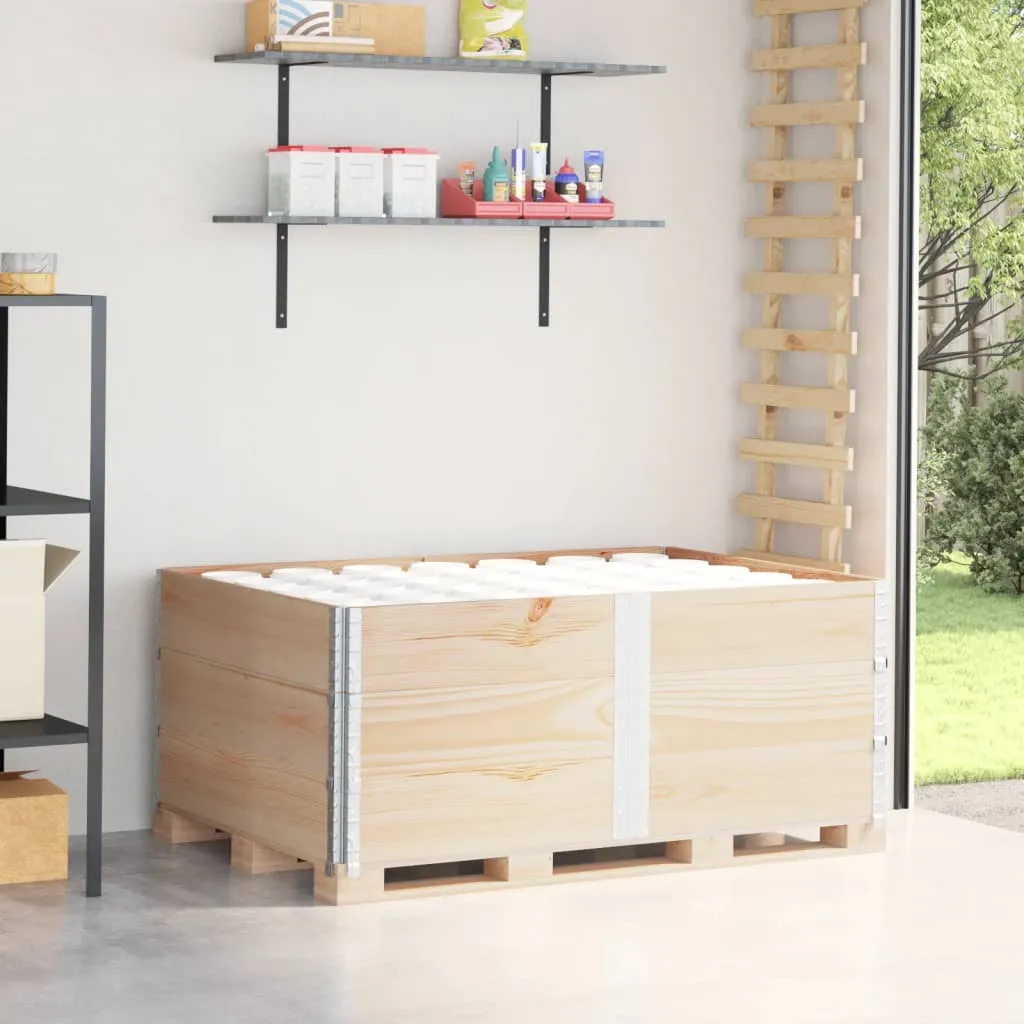 vidaxl okviri za palete 3 kom 150x100 cm od masivne borovine - slika 1