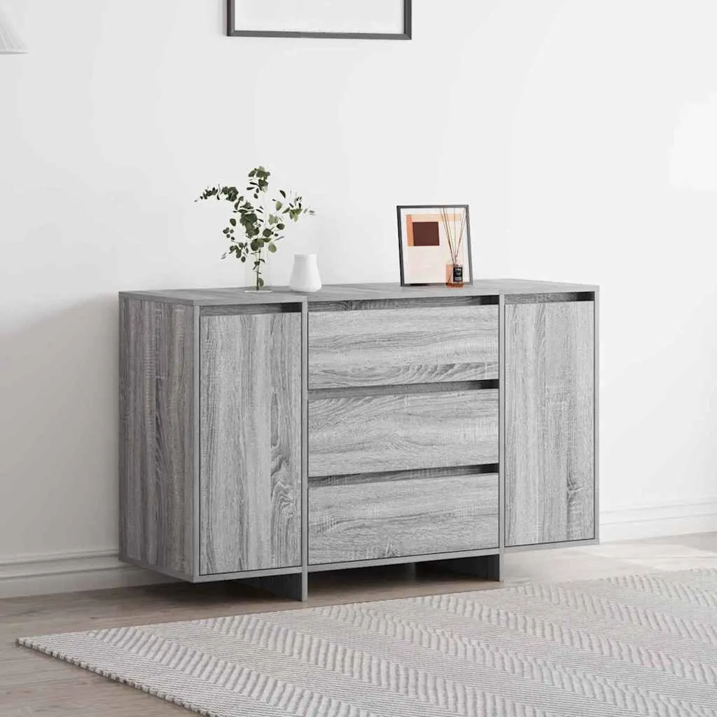 vidaXL Kreveta Siva Sonoma 120 x 41 x 75 cm Konstruirano drvo - Venlo