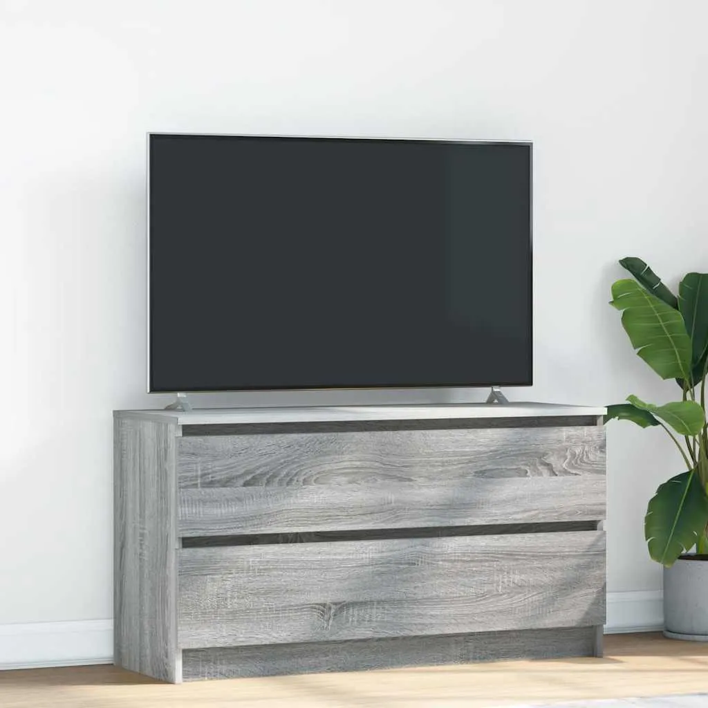 vidaxl tv ormarić boja hrasta sonome 100x35x54 cm konstruirano drvo - slika 1