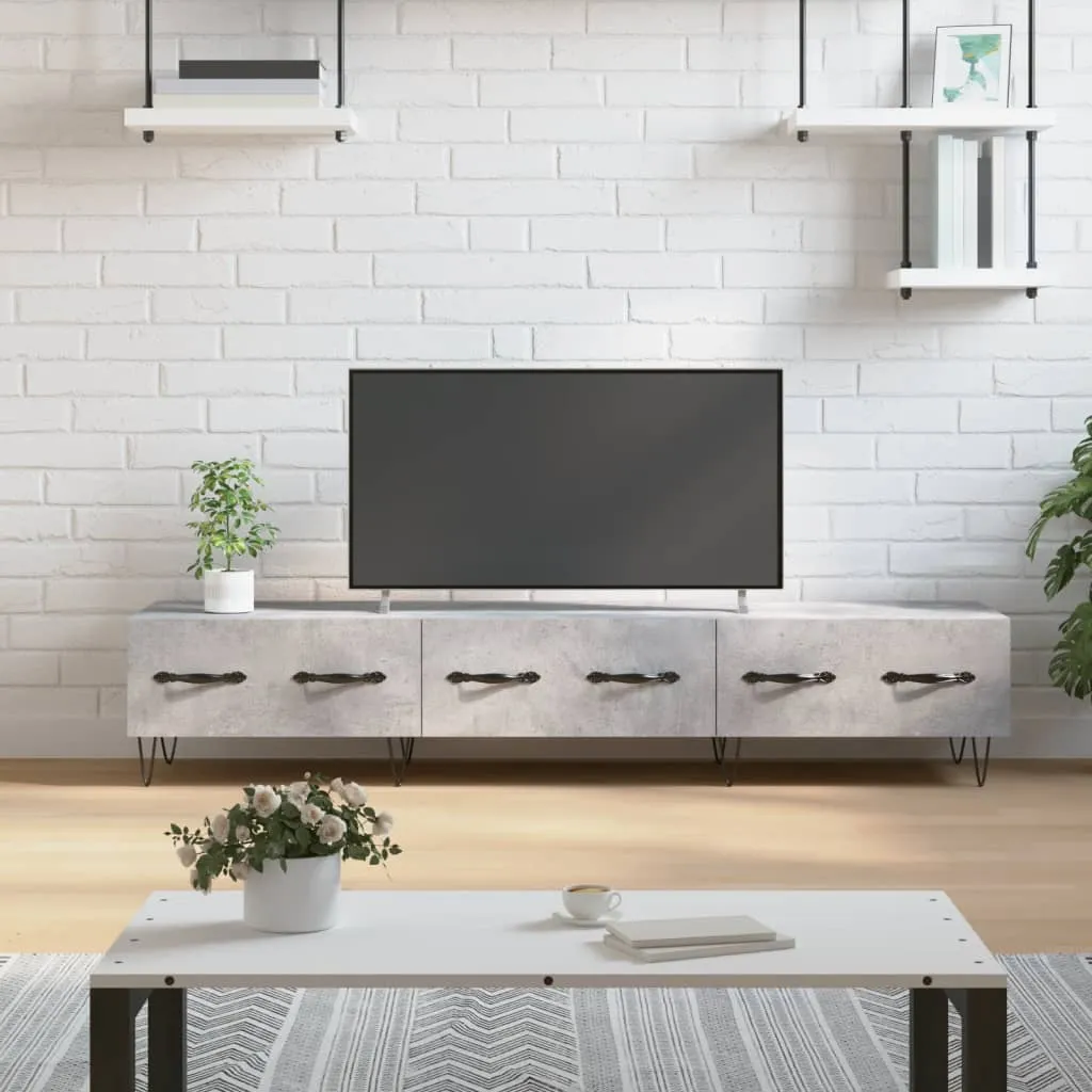 vidaXL TV ormarić boja betona 150 x 36 x 30 cm od konstruiranog drva - Venlo