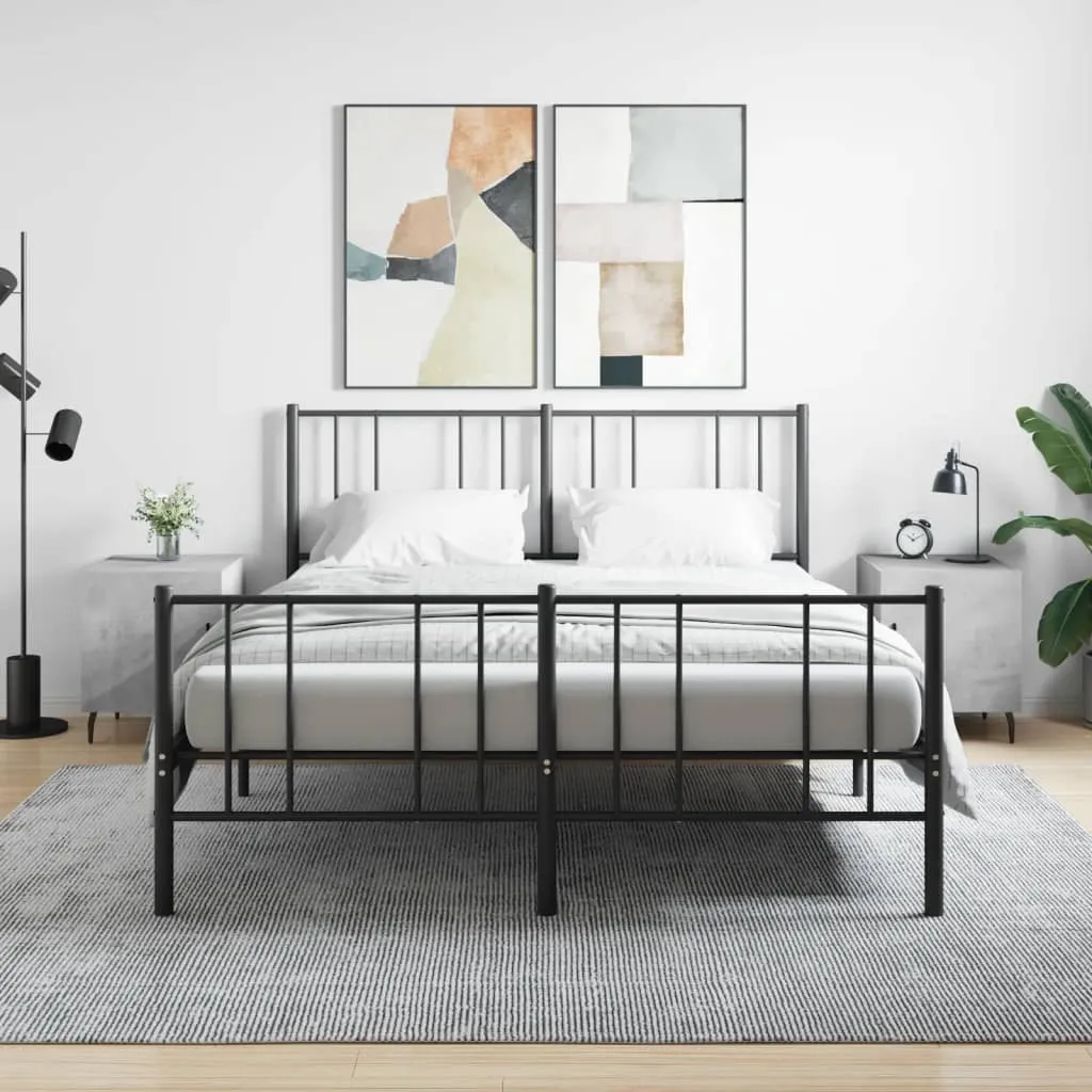 vidaXL Noćni ormarići 2 kom boja betona 40x40x50 cm konstruirano drvo - Venlo