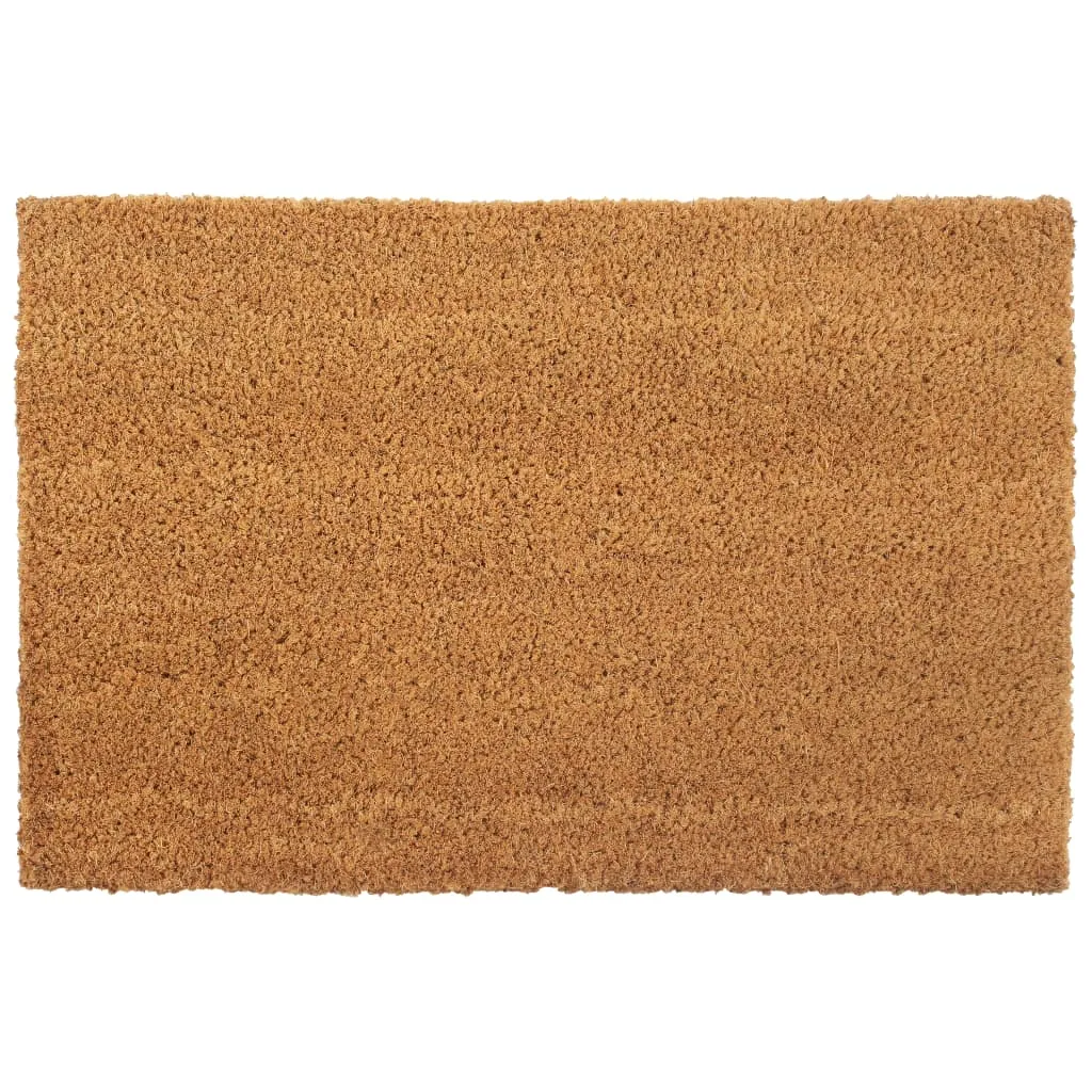 vidaxl otirač prirodni 50x80 cm čupavi od kokosovih vlakana - slika 1