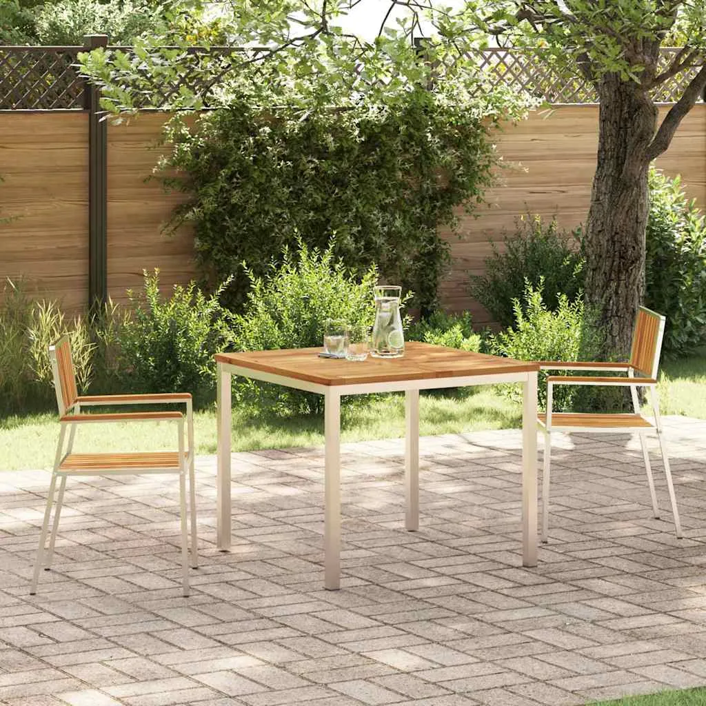 vidaXL Vanjski set za objedovanje 3 kom. 90 x 90 x 75 cm - Venlo