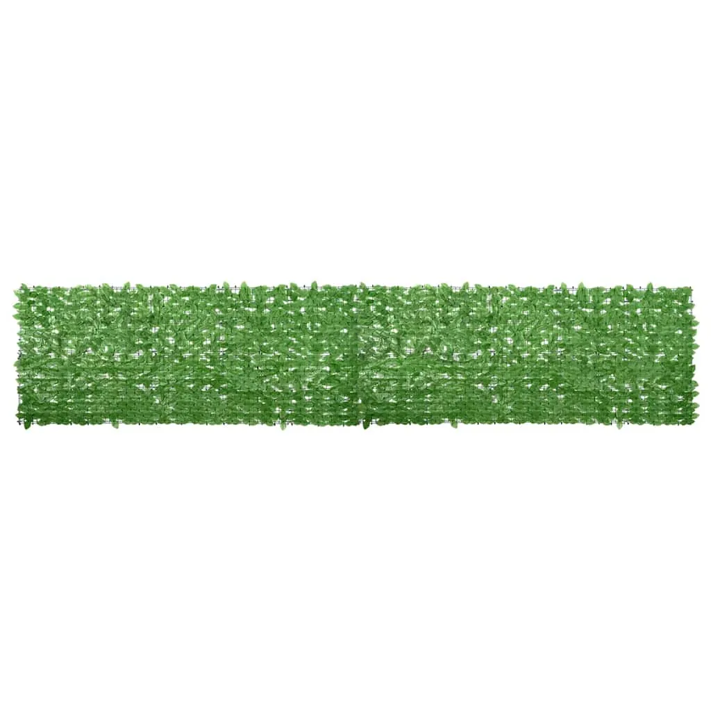 vidaXL Balkonski zastor sa zelenim lišćem 500 x 100 cm - Venlo