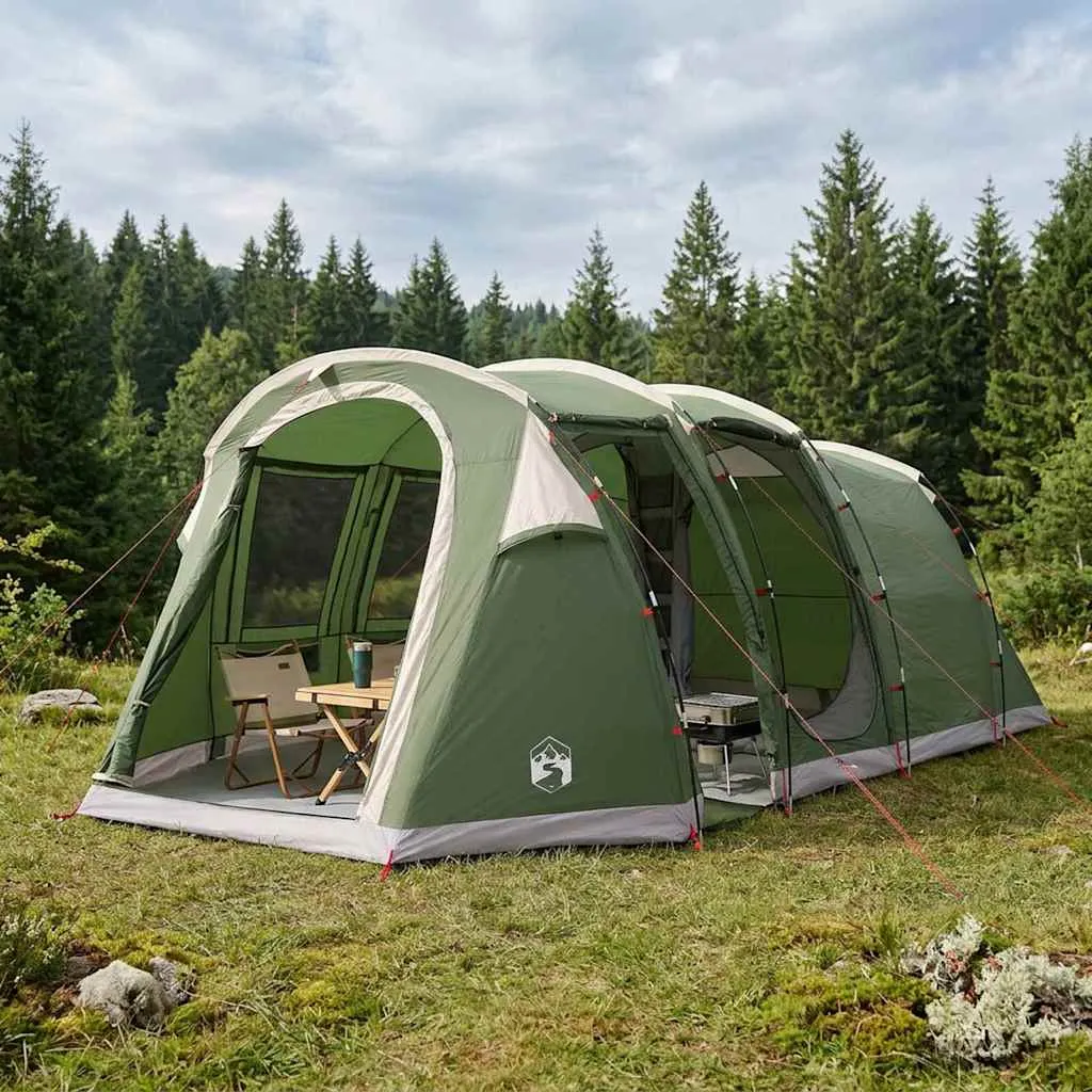 vidaxl tunelski šator 505 x 330 x 204 cm zelena - slika 1