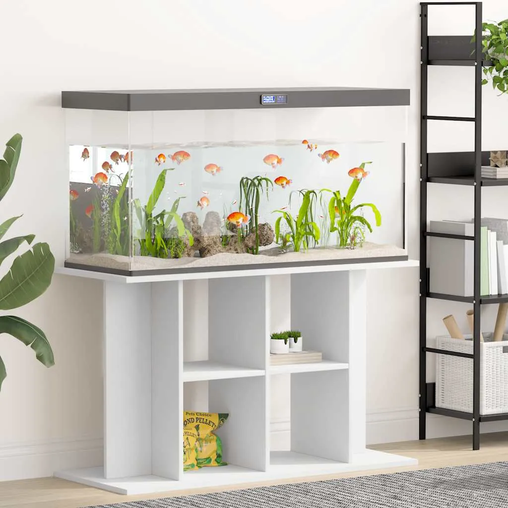 vidaxl stalak za akvarij bijeli 100 x 40 x 60 cm od konstruiranog drva - slika 1