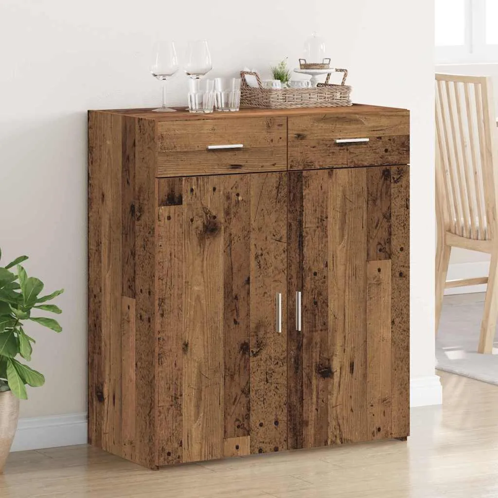 vidaXL Ormarić za pohranu Staro drvo 80 x 42,5 x 93 cm - Venlo