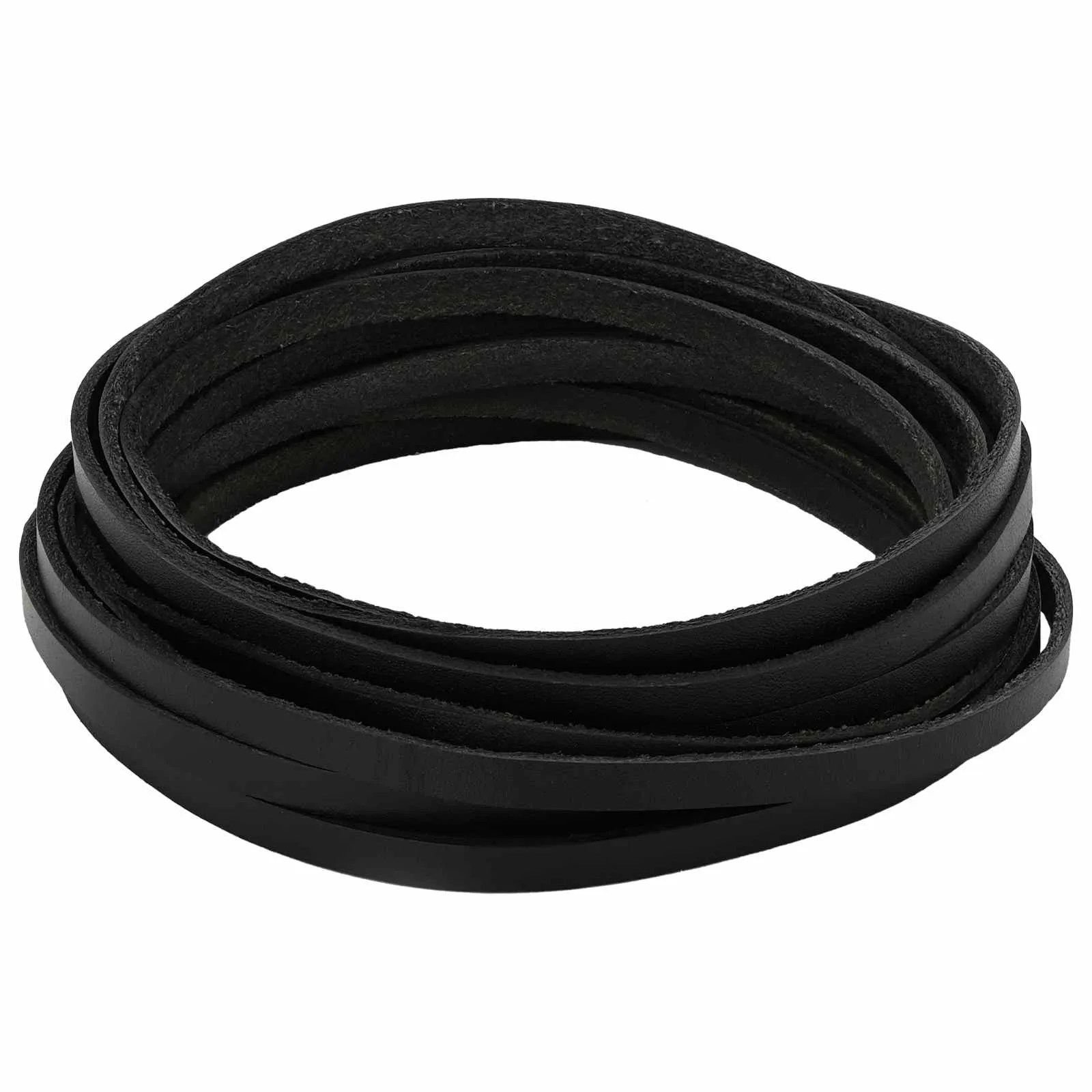 vidaxl kožni remen 1 crna 1000 x 0,5 cm koža - slika 1