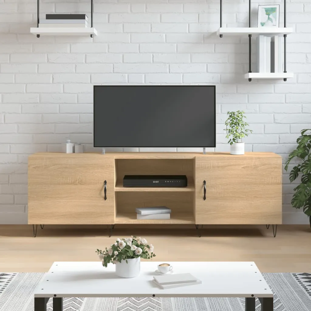 vidaXL TV ormarić boja hrasta 150x30x50 cm od konstruiranog drva - Venlo
