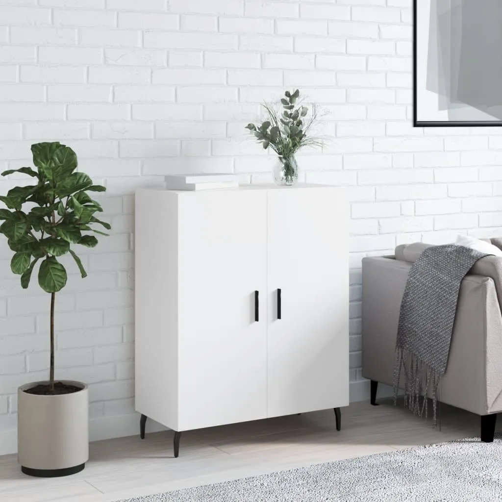 vidaXL Komoda bijela 69,5x34x90 cm od konstruiranog drva - Venlo