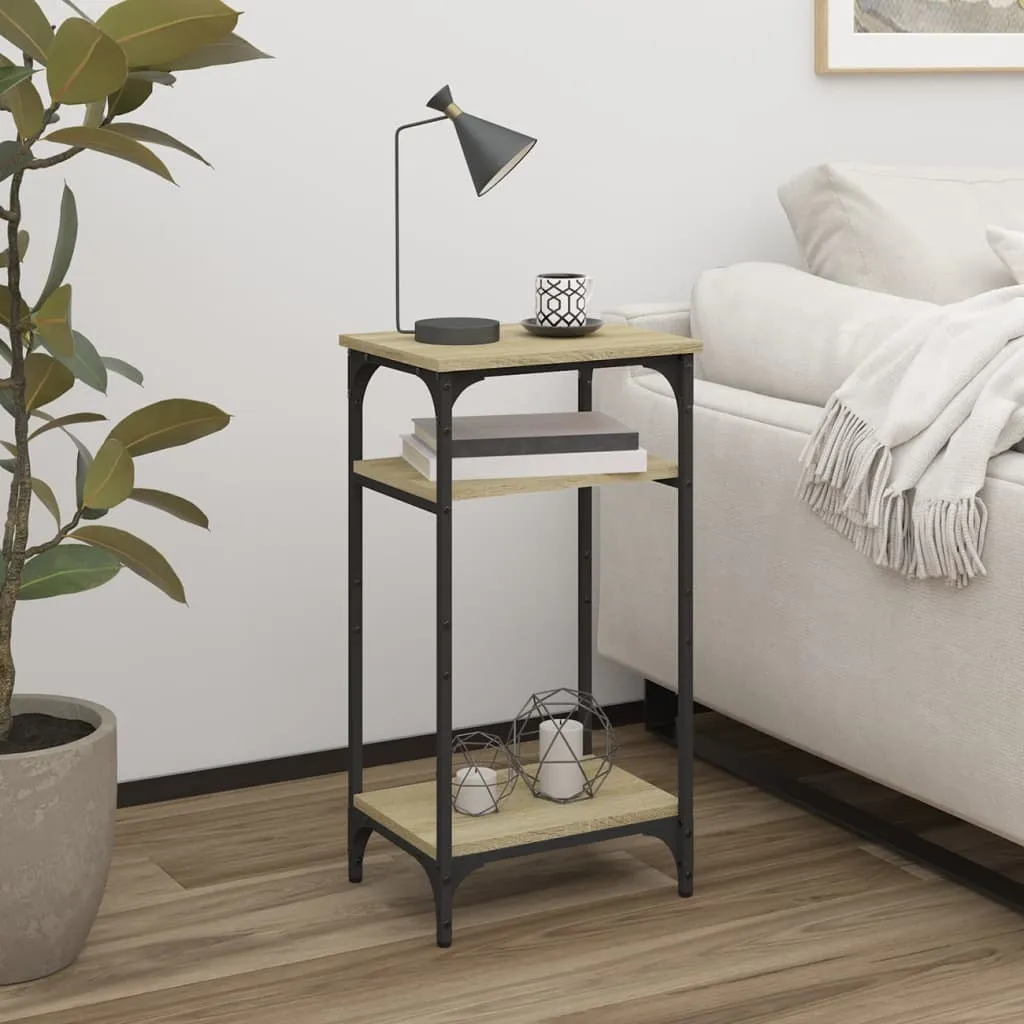 vidaXL Bočni ormarić Boja hrasta 40x30x75 cm od konstruiranog drva - Venlo