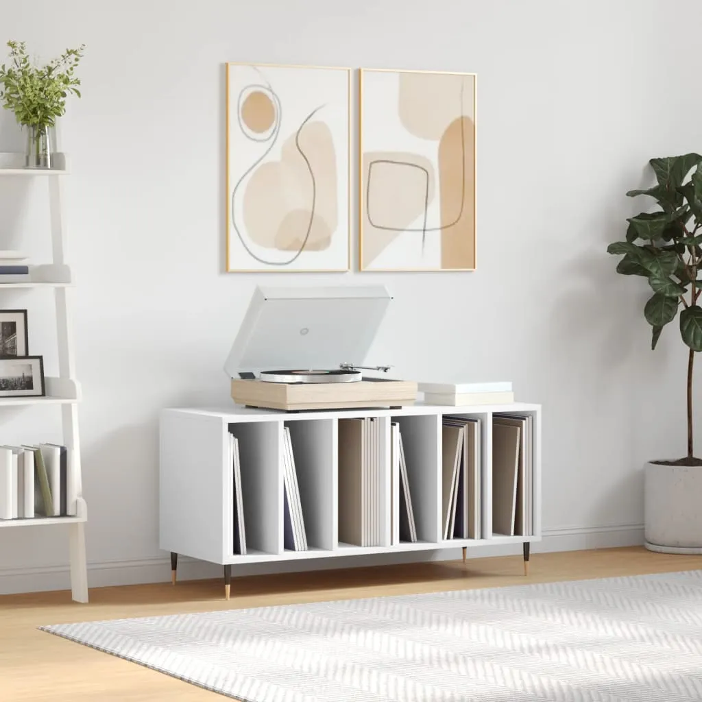 vidaXL Ormarić za ploče bijeli 100 x 38 x 48 cm od konstruiranog drva - Venlo