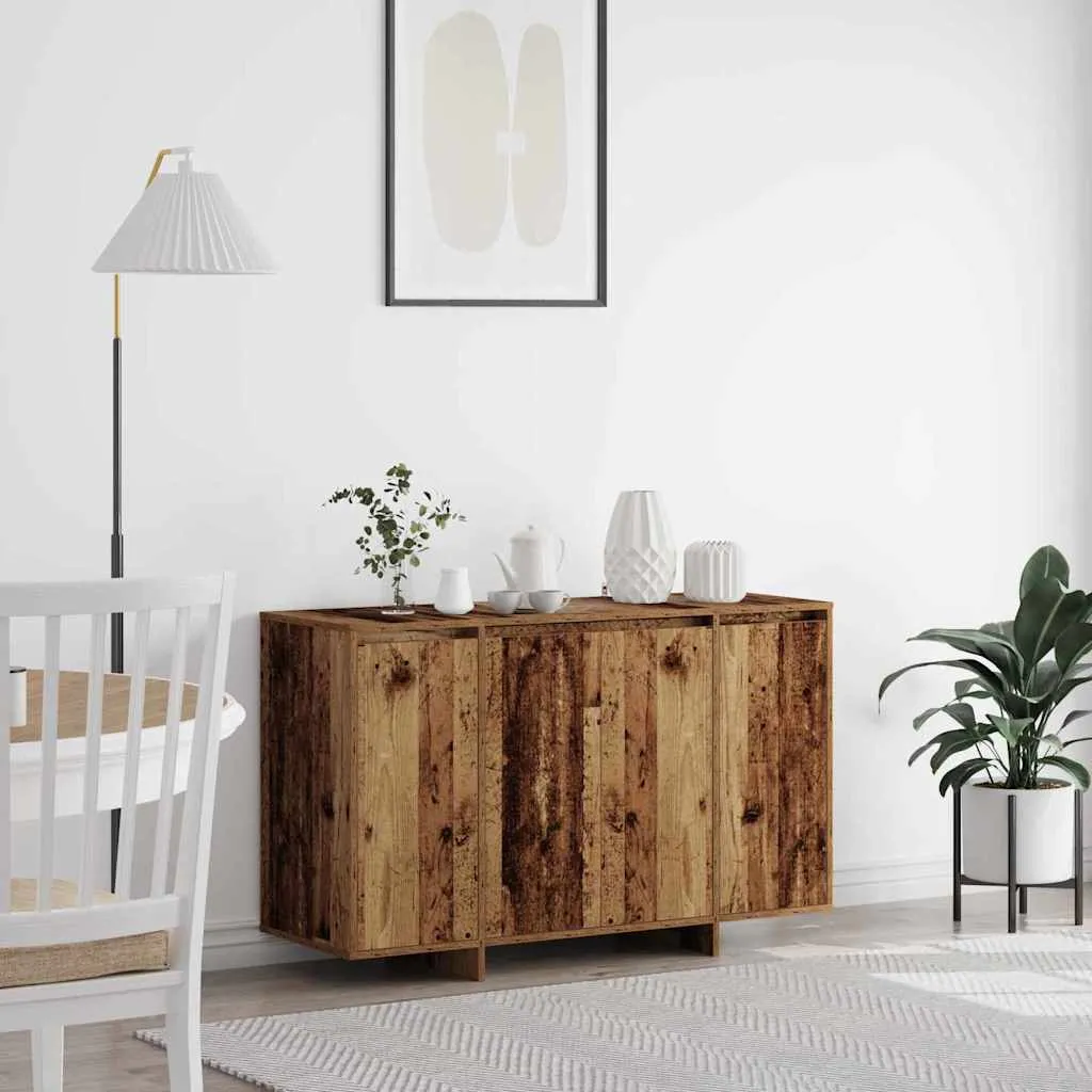 vidaXL Kreveta Staro drvo 120 x 41 x 75 cm Konstruirano drvo - Venlo