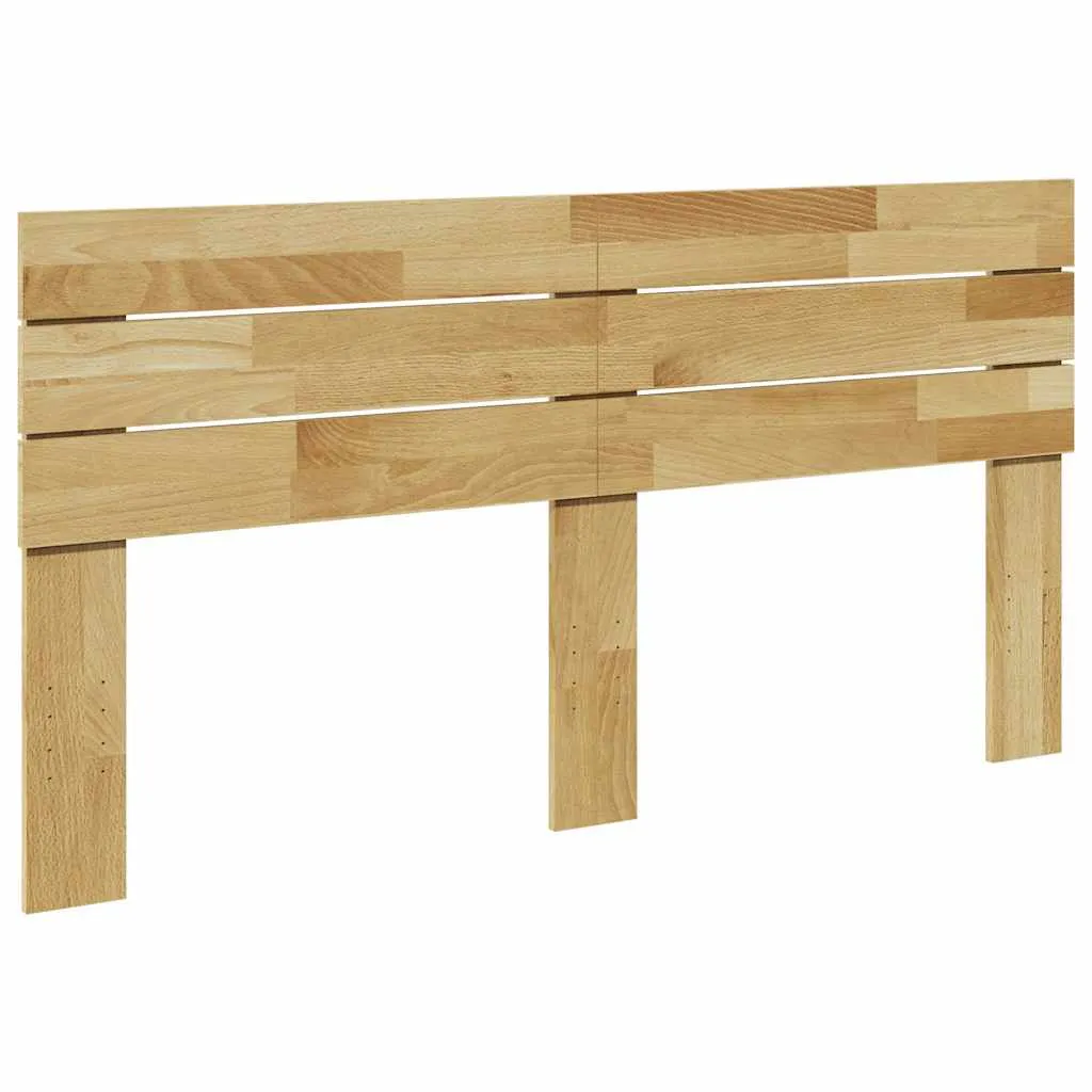vidaxl uzglavlje 160 cm masivno drvo hrast - slika 1