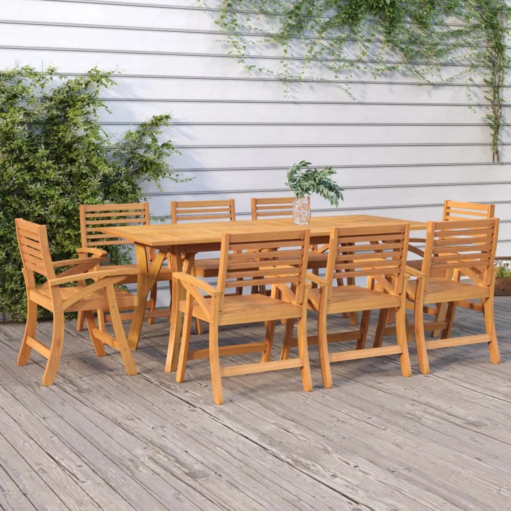 vidaXL Vrtni stol 200 x 90 x 75 cm od masivnog bagremovog drva - Venlo