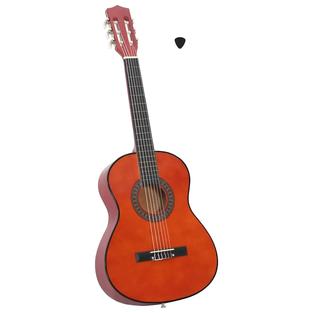 vidaxl klasična gitara za početnike i djecu 3/4 36 " od drva lipe - slika 1