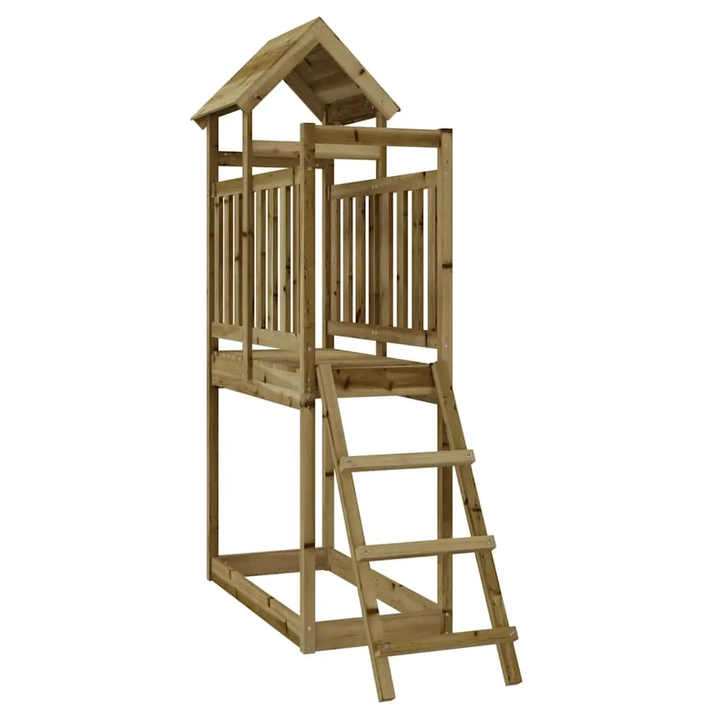 vidaxl vanjski set za igru 53 x 110 x 214 cm od impregnirane borovine - slika 1