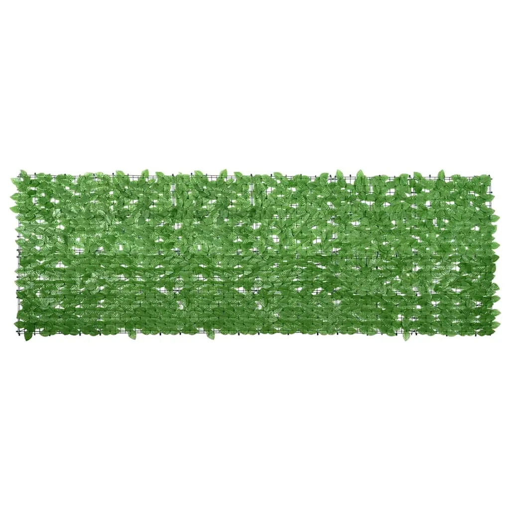 vidaXL Balkonski zastor sa zelenim lišćem 300 x 100 cm - Venlo