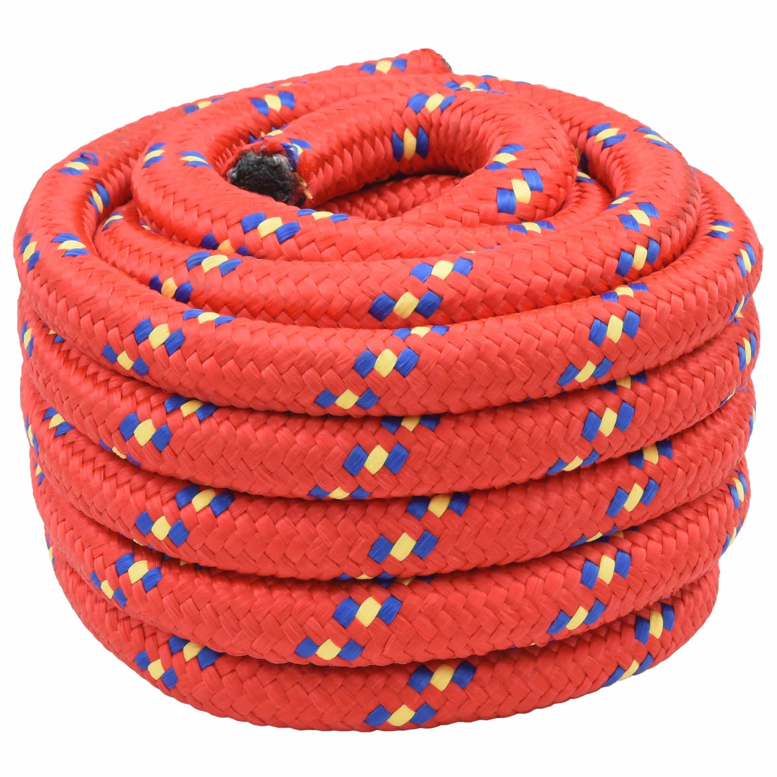 vidaxl konopac za čamce 5 mm 5 m crvena - slika 1