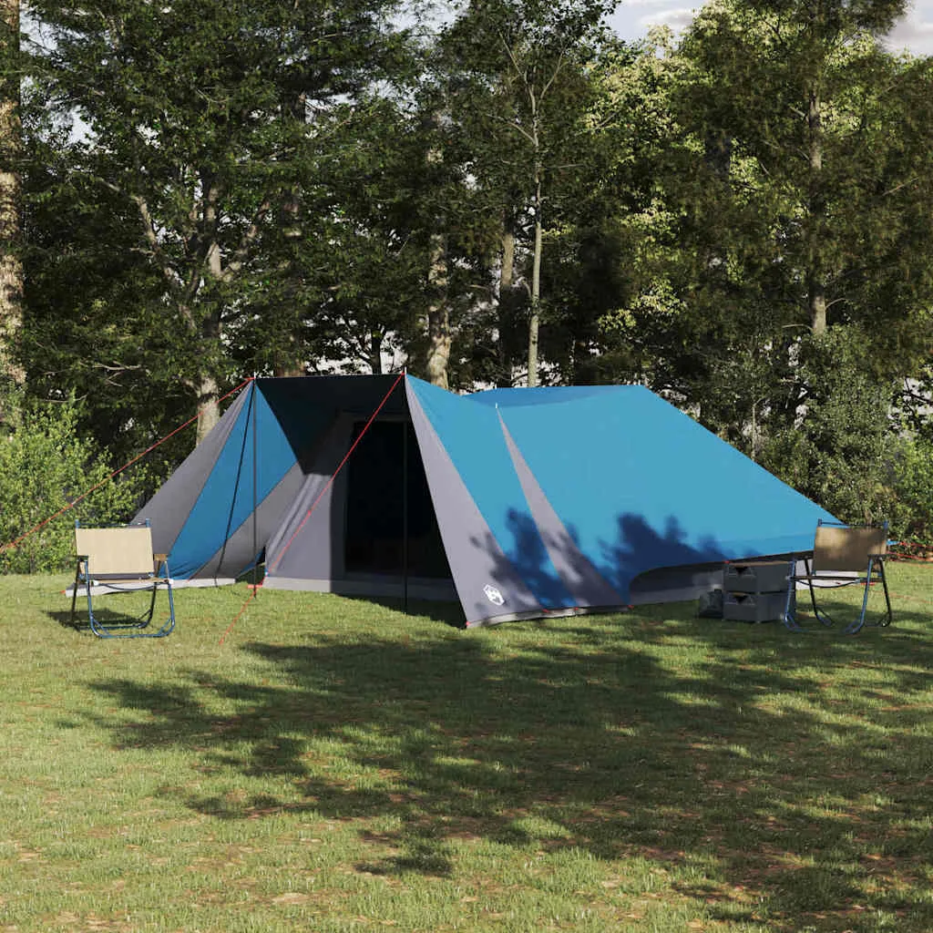 vidaxl tipi šator 12-osobni plava taft - slika 1