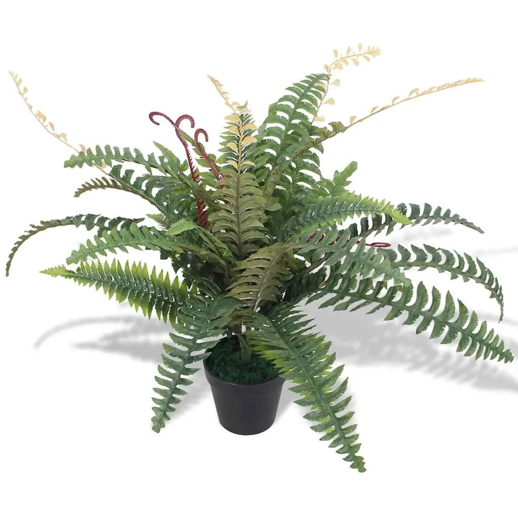 vidaXL Umjetna Biljka Paprat s posudom 60 cm Zelena - Venlo