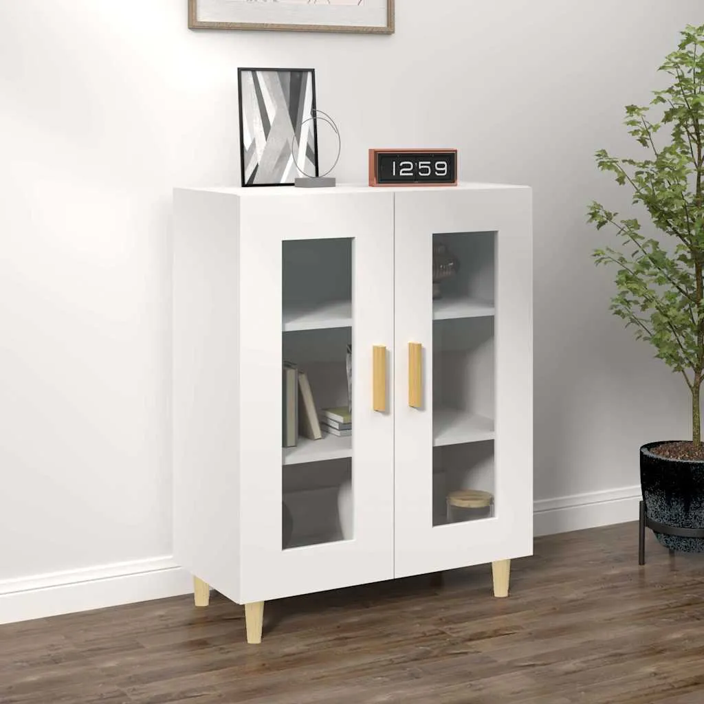 vidaXL Komoda bijela 69,5x34x90 cm od konstruiranog drva - Venlo