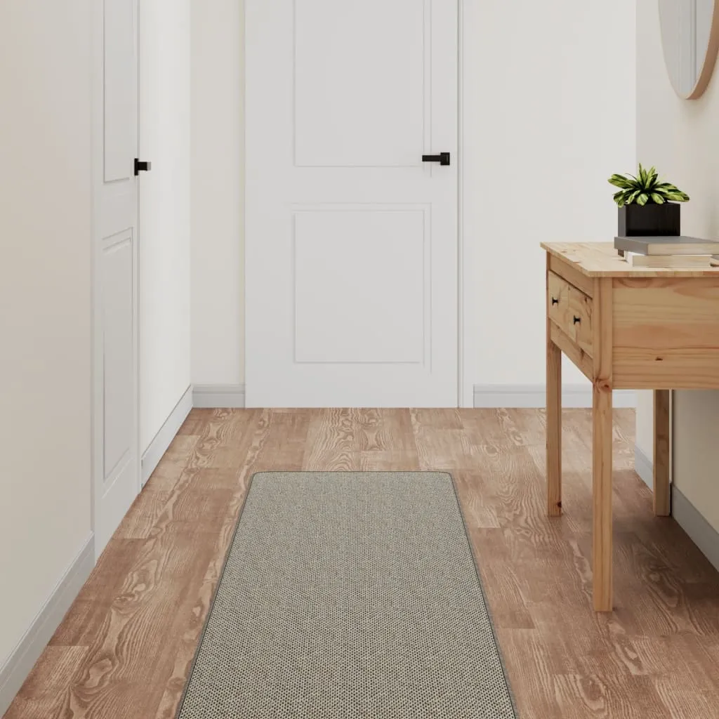 vidaXL Tepih-staza s izgledom sisala platina 50 x 300 cm - Venlo