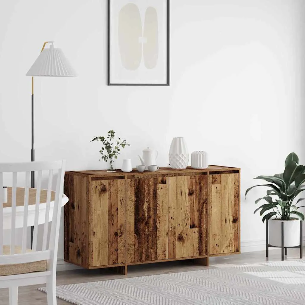 vidaXL Kreveta Staro drvo 135 x 41 x 75 cm Konstruirano drvo - Venlo