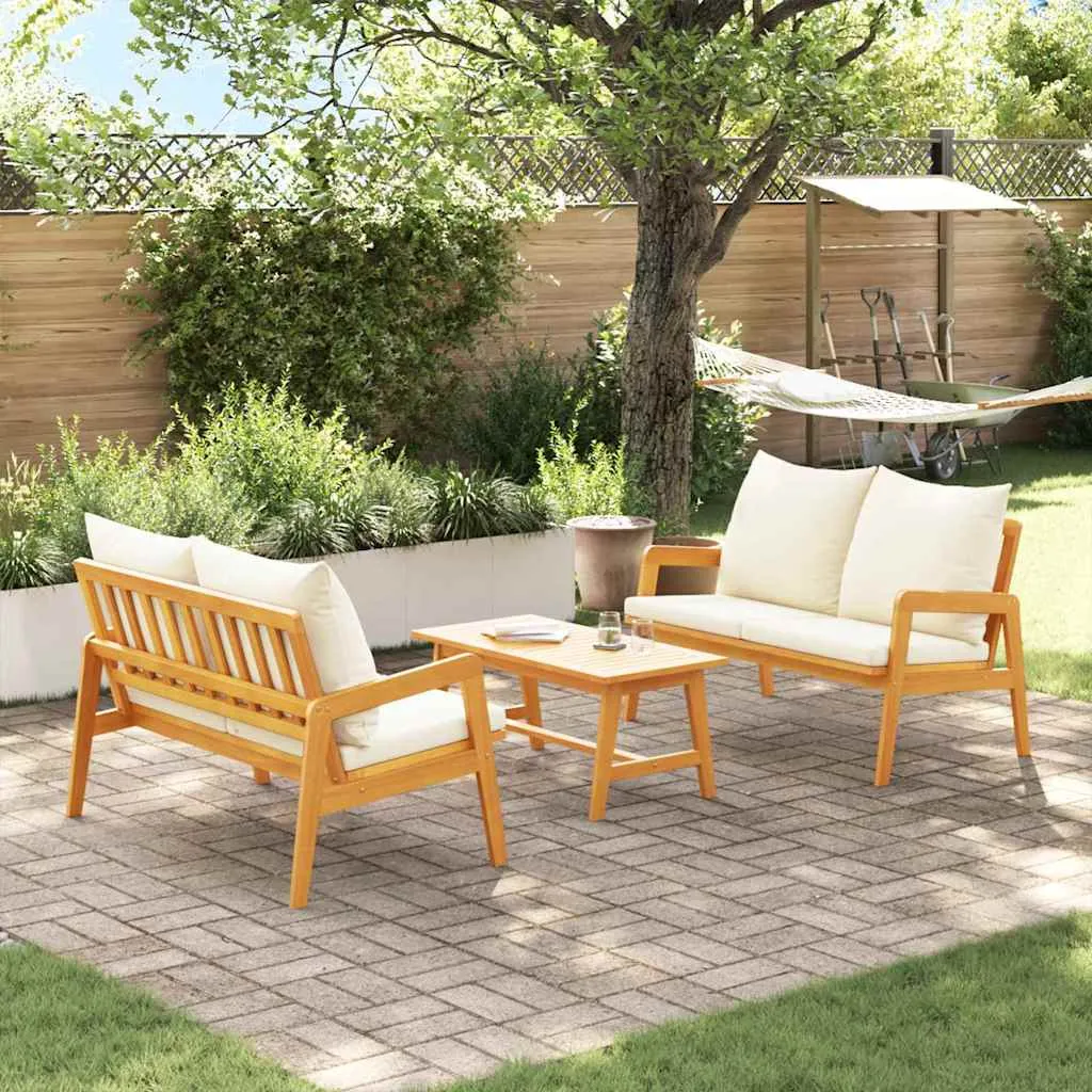 vidaXL Bistro set 3 kom. Smeđa Čvrsto drvo akacije - Venlo