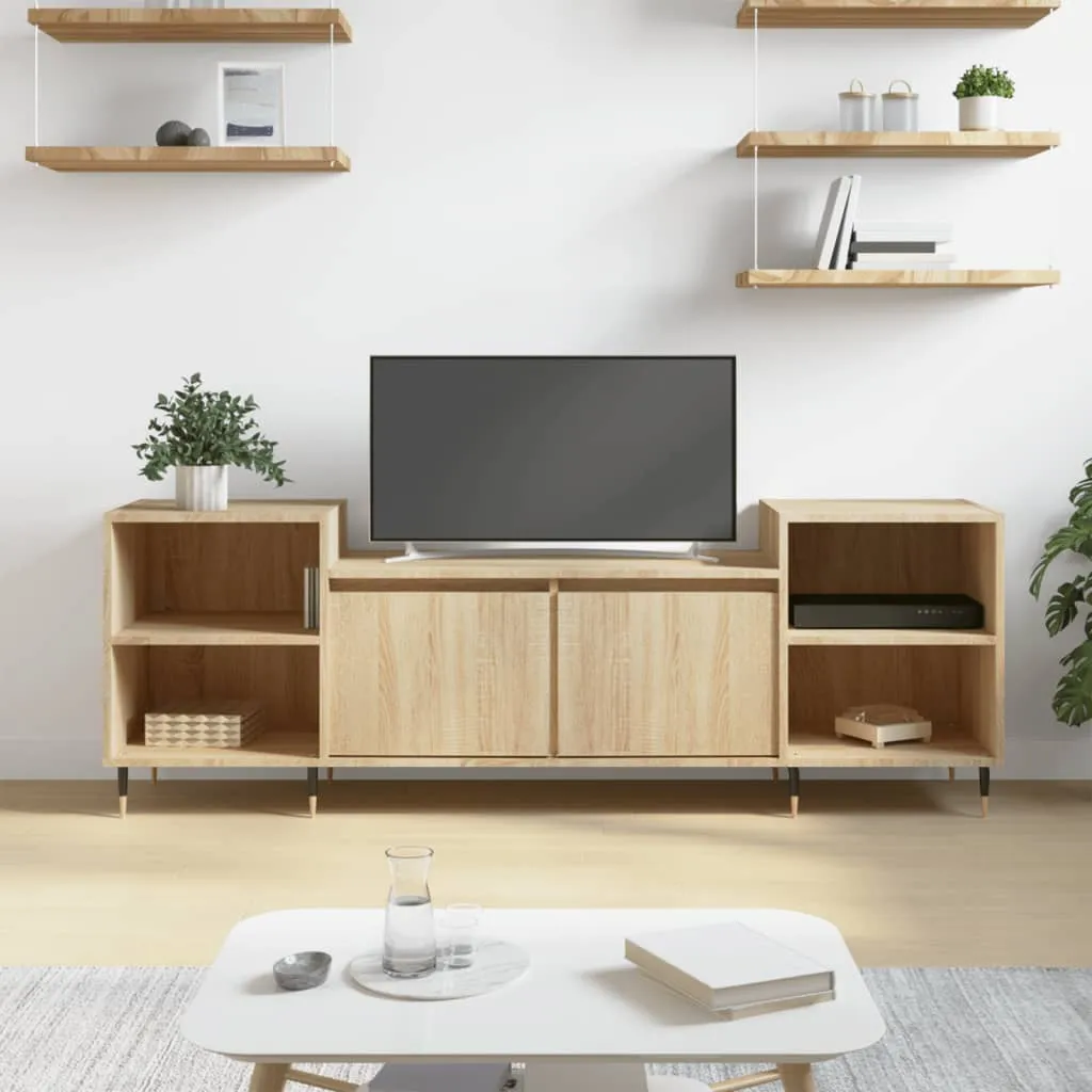 vidaXL TV ormarić boja hrasta sonome 160x35x55 cm konstruirano drvo - Venlo