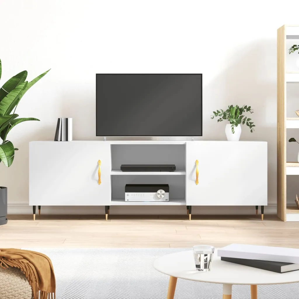 vidaXL TV ormarić bijeli 150 x 30 x 50 cm od konstruiranog drva - Venlo