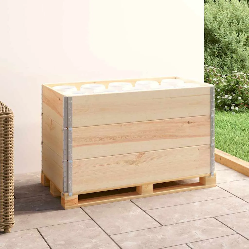 vidaXL Okviri za palete 3 kom 50 x 100 cm od masivne borovine - Venlo