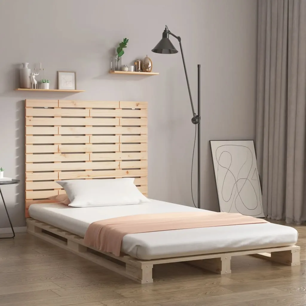 vidaXL Zidno uzglavlje 141x3x91,5 cm od masivne borovine - Venlo