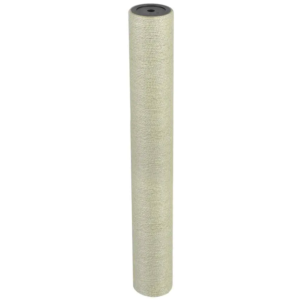vidaxl grebalica za mačke 8 x 60 cm 10 mm bež - slika 1