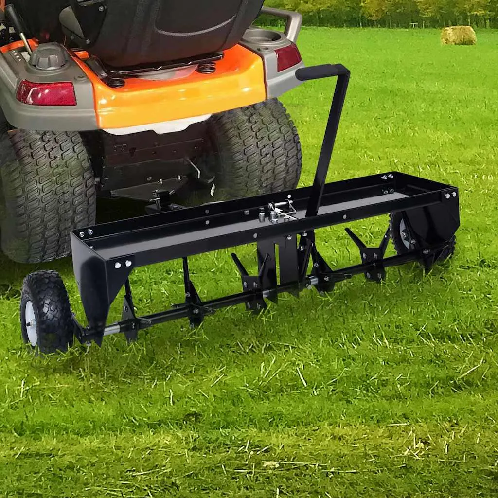 vidaxl prozračivač travnjaka za samohodnu kosilicu 102 cm - slika 1